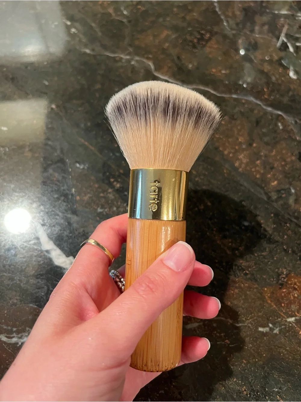 tarte the buffer airbrush finish foundation brush
